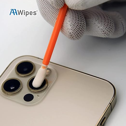 AAwipes Foam Tip Cleaning Swab Kit Cleanroom Sponge Stick Foam Swab Bundle - Image 5