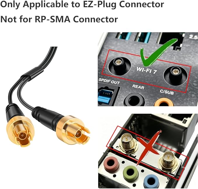 WiFi 7 Gaming Motherboard Magnetic Base Antenna - Image 2