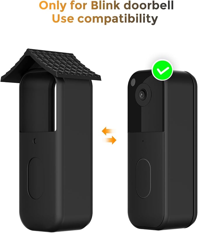 Silicone Cover for Blink Video Doorbell 2025 Waterproof Doorbell Cover - Image 3