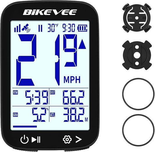 GPS Bike Computer Wireless Cycling Computer by Bikevee