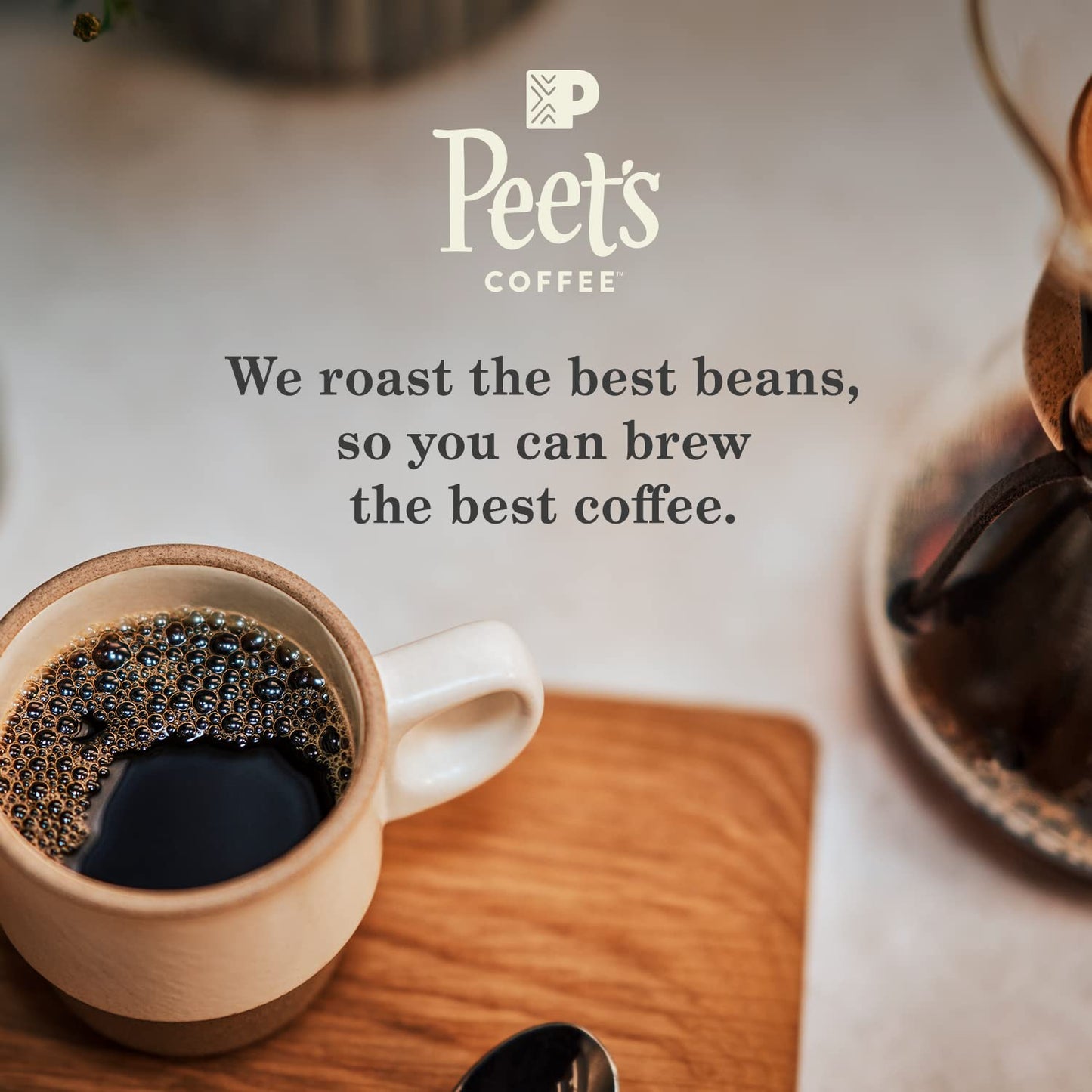 Peet's Coffee, Medium Roast Single Serve Coffee Pods - Big Bang 48 Count (1 Box of 48 Pods)