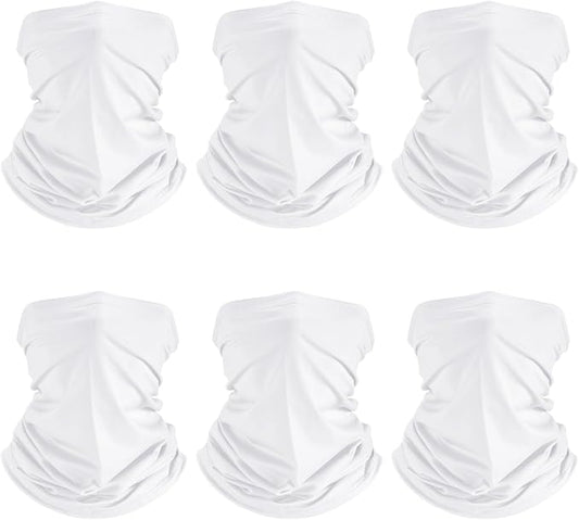 Geyoga 6 Pieces Summer UV Protection Cooling Neck Gaiter Face Clothing Neck by Geyoga