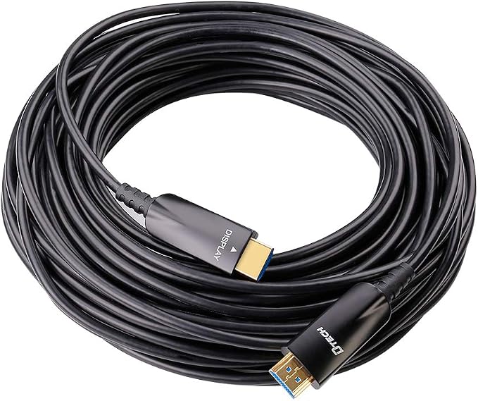 DTECH 100ft Fiber Optic HDMI Cable - Image 3