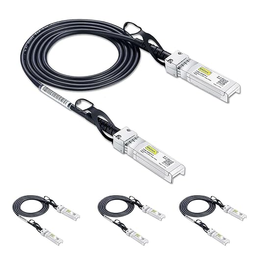 10GTEK 10G SFP+ DAC Twinax Cable, SFP+ to SFP+ Direct Attach Copper Passive by 10Gtek