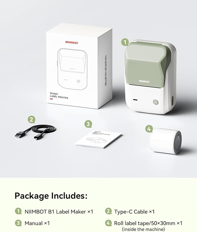 NIIMBOT B1 Label Maker, 2 Inch - Image 9