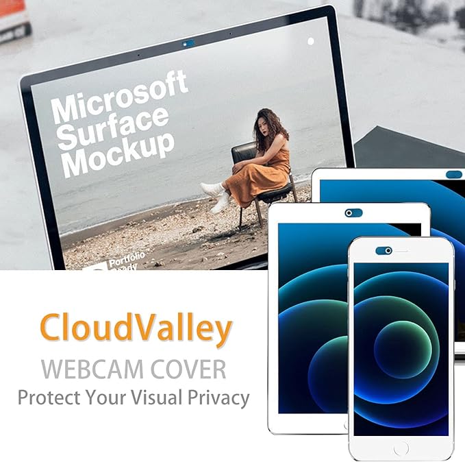 CloudValley Camera Cover Slide Ultra-Thin, MacBook Pro, iPhone 8/7/6, Privacy - Image 7