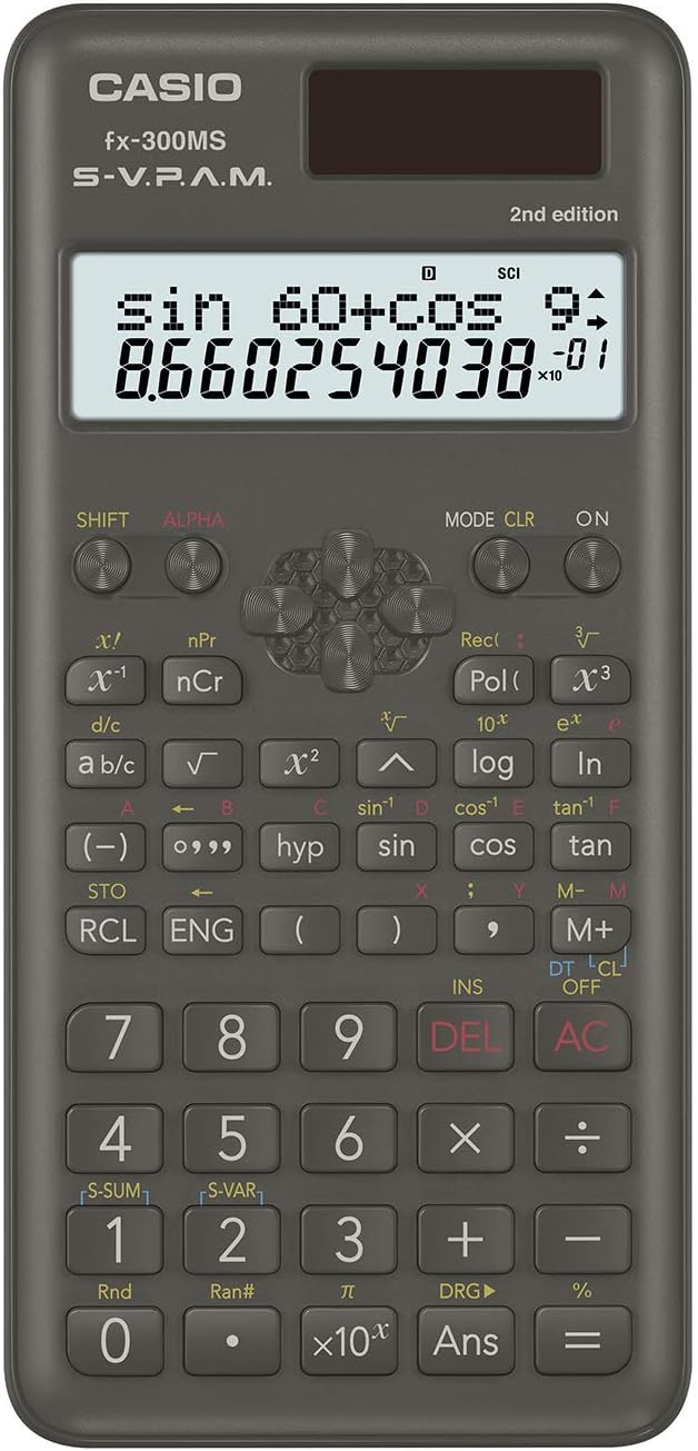 Casio fx-300MS Plus 2nd Edition – Standard Scientific Calculator by Casio