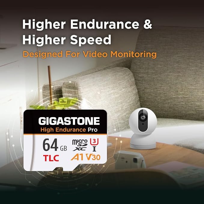 【5 Yrs Free Data Recovery】【Dash Cam】 GIGASTONE 64GB Micro SD Card 2-Pack - Image 6