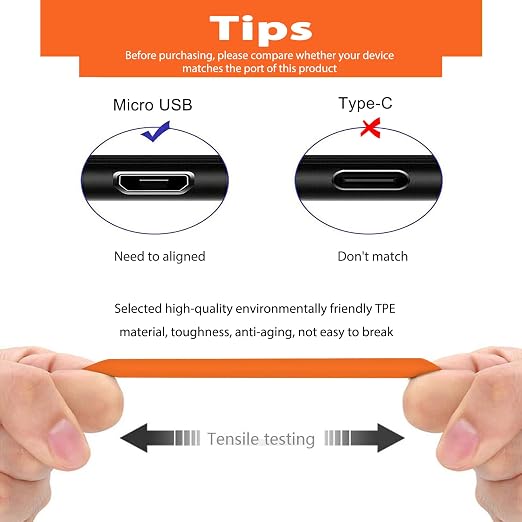 Fast Charger Charging Cable Power Cord Wire Compatible - Image 3