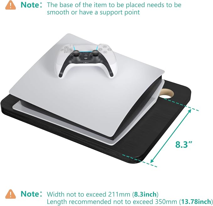 WALI Floating TV Shelf, 1 Tier Projector Shelf - Image 8