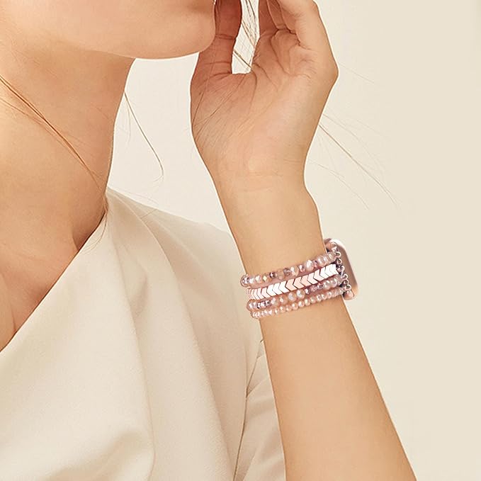 MOFREE Beaded Band for Women Compatible - Image 7