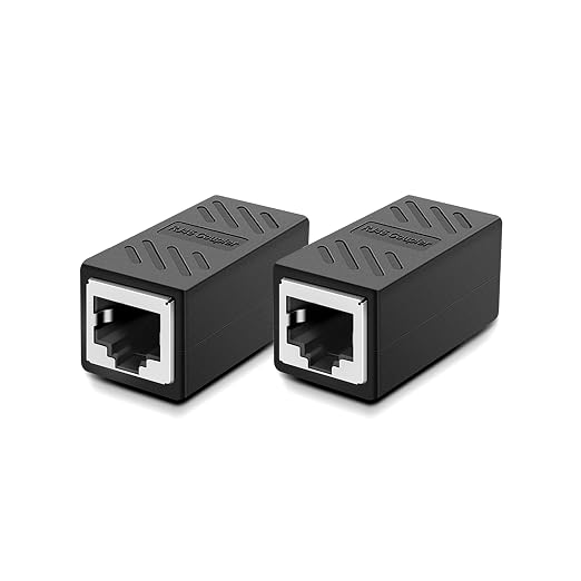 ZUZONG 2 PCS Gigabit RJ45 Coupler, Ethernet Extender Connector in Line Coupler by ZUZONG