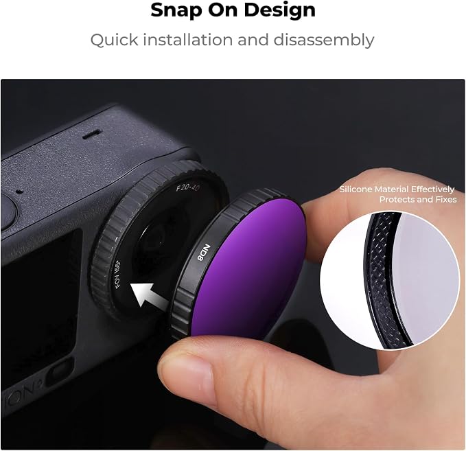 K&F CONCEPT Snap On ND Filter Kit Compatible - Image 7