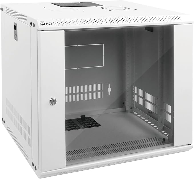 Tecmojo 9U Wall Mount Rack Network Cabinet by Tecmojo