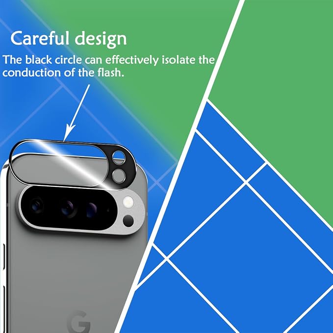 BIGFACE for Pixel 9 Pro XL Tempered Glass Screen Protector + Camera Lens - Image 4