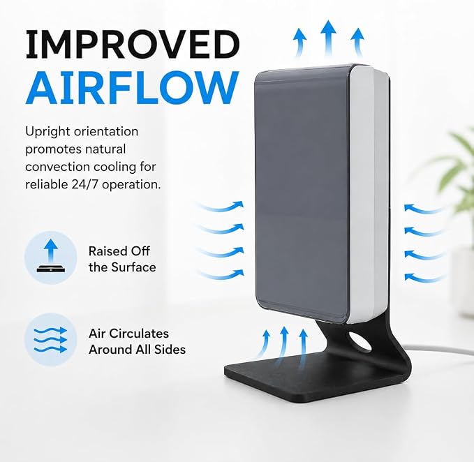 Wall Mount Stand for UniFi U7 Pro Access Point – Desk Shelf Holder - Image 4