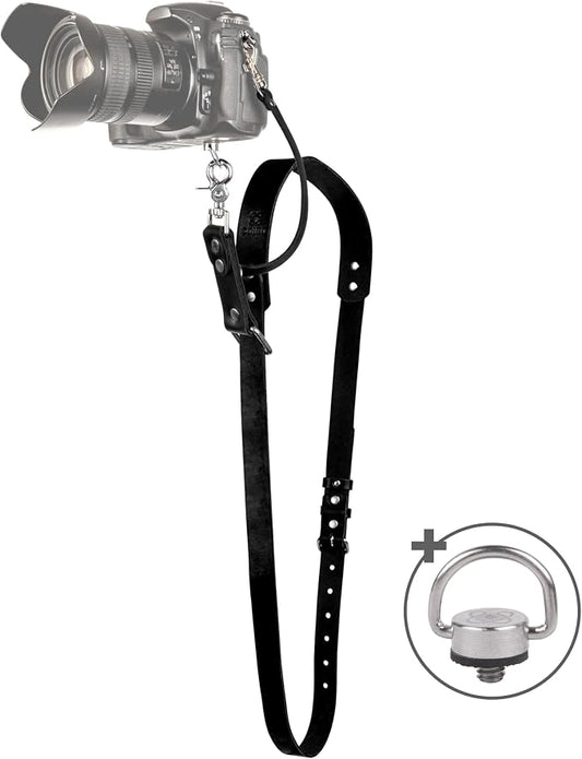 C Coiro Leather Camera Strap Crossbody by CCoiro