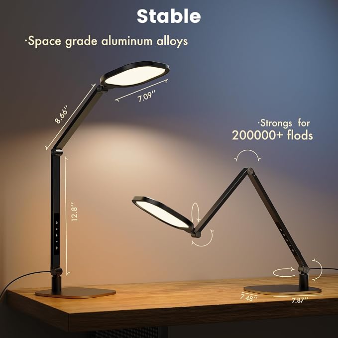 LitONES LED Desk Lamp for Home Office, 15W Desk Light - Image 5