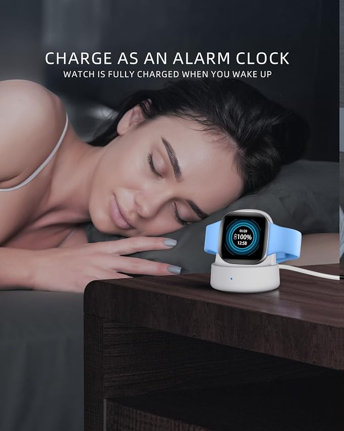 Charger Dock for Fitbit Sense/Sense 2/Versa 3/Versa 4, Charger Replacement - Image 7