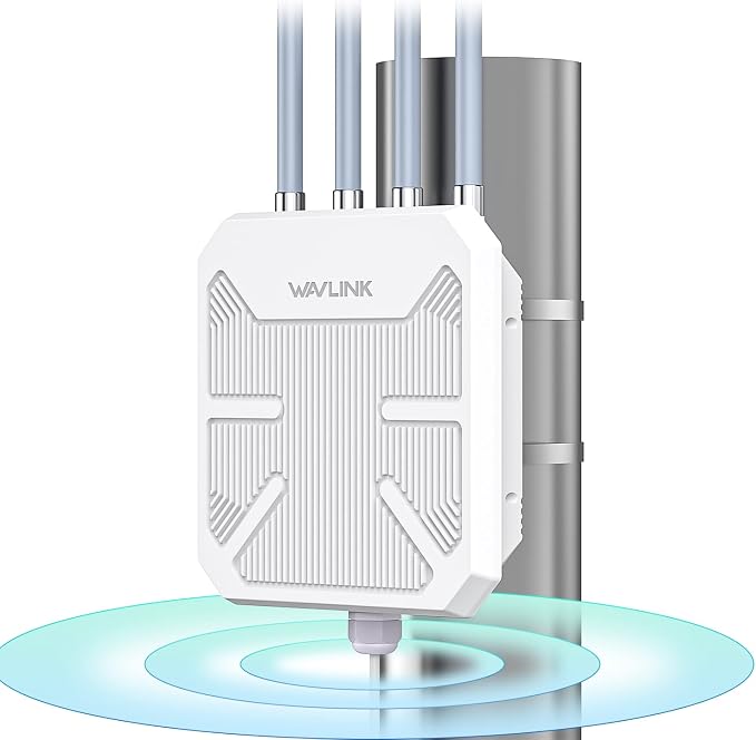 WAVLINK AX1800 Outdoor WiFi 6 Extender, Long-Range High-Power Outdoor Access by WAVLINK%C2%AE