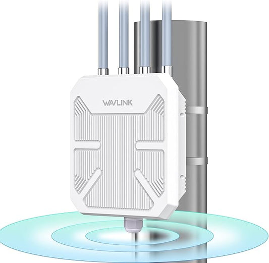 WAVLINK AX1800 Outdoor WiFi 6 Extender, Long-Range High-Power Outdoor Access by WAVLINK%C2%AE