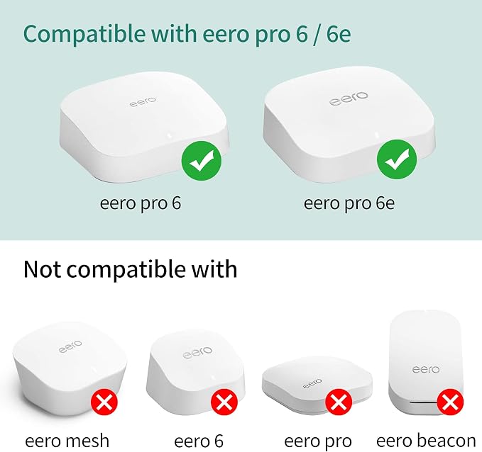 HomeMount Made for eero Pro 6/6e Wall Mount - Image 2