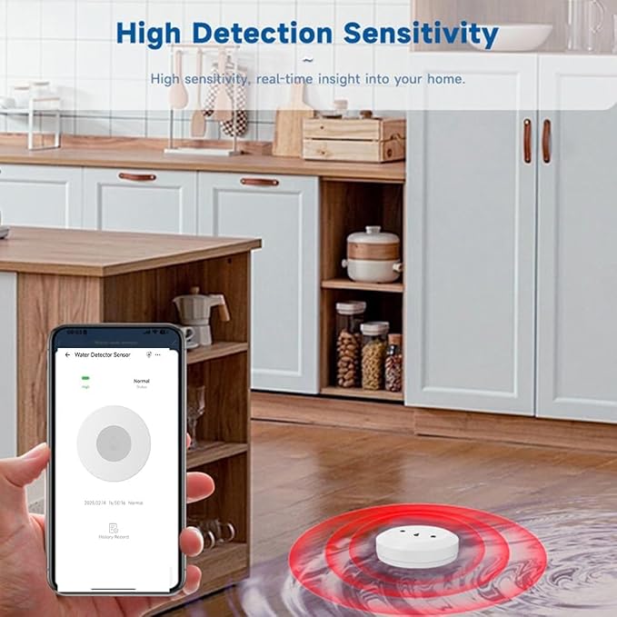Haozee Zigbee Water Leak Detector Sensor - Image 3