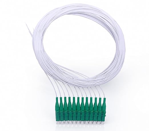 Elfcam® - 12 Fibre Pigtail Single Mode LCA 9/125um OS2 by Fibersolutionspecialist
