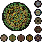 Chair Mat for Hardwood Floor Anti-Slip Floor Protector Round Gaming Computer by GZQIAWY