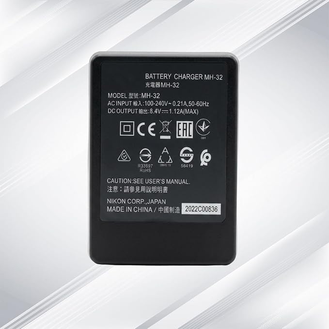 MH-32 MH32 Battery Charger for Nikon EN-EL25 ENEL25 EN-EL25a Battery Compatible - Image 2
