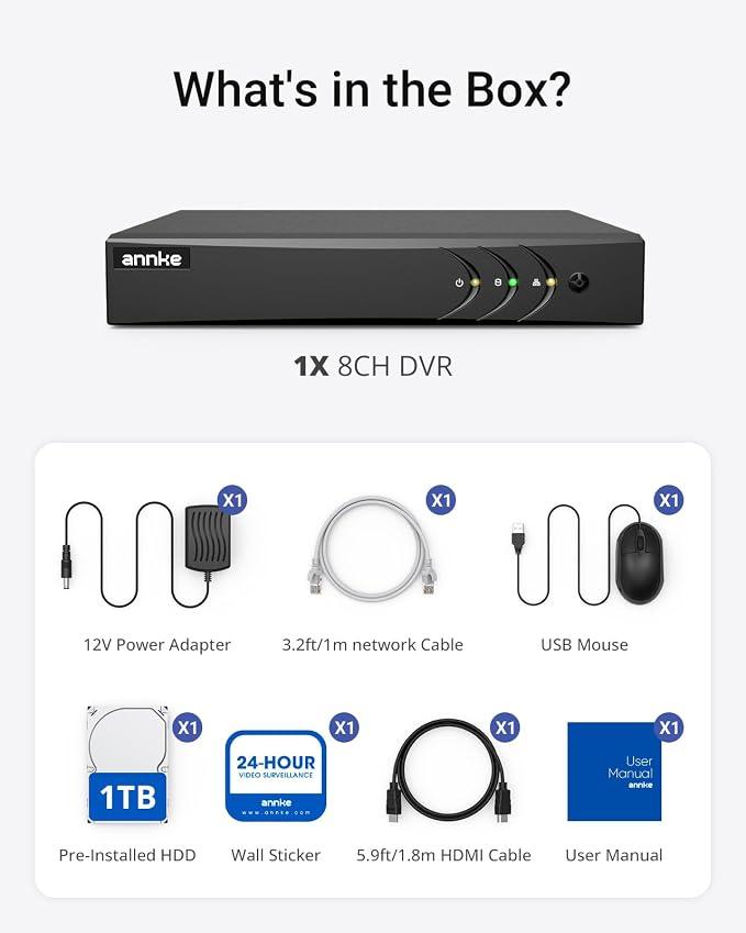 ANNKE 8CH 3K Lite Security Digital Video Recorder - Image 9