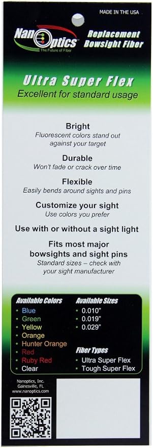 Ultra Super Flex Replacement Bowsight Fiber 12" - Image 3