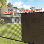 iCover 6x50ft Privacy Screen Fence, Outdoor Fencing Panels, Garden Windscreen - Image 2