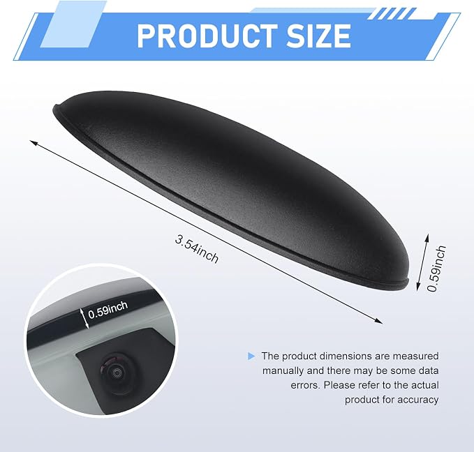 Car Rear View Camera Anti-Rain Cover, Plastic Back Up Camera Shield, Vehicle - Image 2