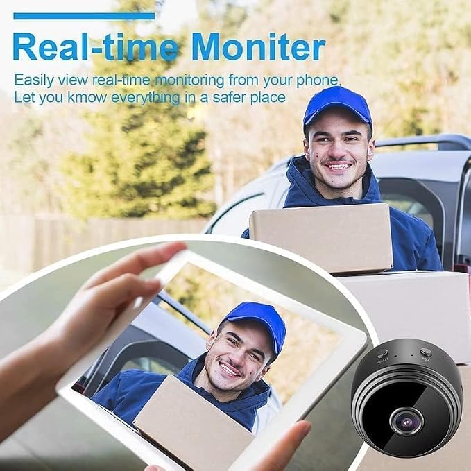 Hidden Camera 4 Packs, 1080P HD WiFi Home Indoor Outdoor Camera - Image 4