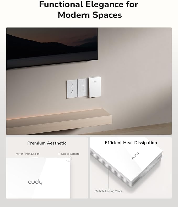 Cudy AP1300 Wall WiFi 5 AC1200 in-wall Gigabit Wireless Access Point, Support - Image 7