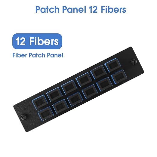 12 Simplex SC/UPC Fiber Patch Panel - Image 3