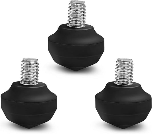 Manbily Universal Tripod Rubber Foot Spike, Anti-Slip 3/8" Rubber Feet by Manbily