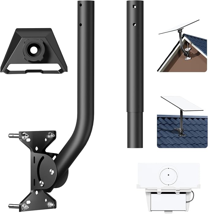 Starlink Mount Gen 3 Standard 4/4X Wall Roof Mounting Kit -Heavy Duty by BAOZEE