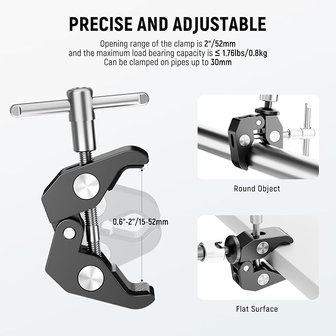 NEEWER 6"/15cm Adjustable Magic Arm - Image 5