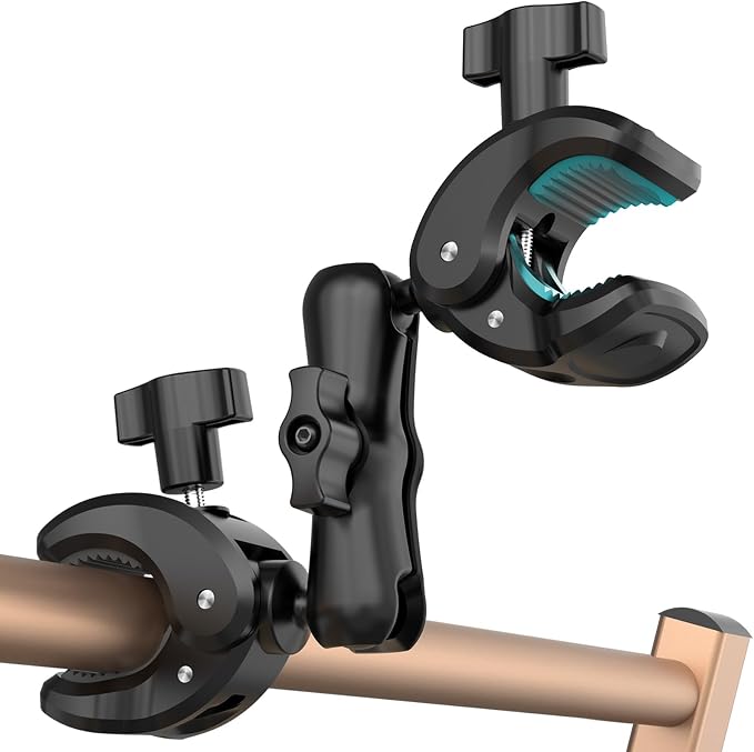 MAGJIEYX Double Clamp Mount, 360°Magic Arm by MAGJIEYX
