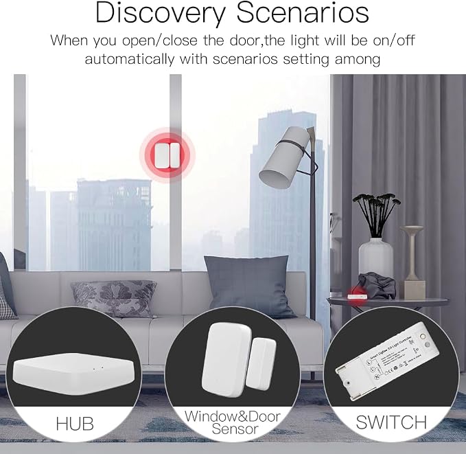 MOES Tuya ZigBee 3.0 Hub/Wired Gateway, WiFi Smart Home Bridge Remote Controller - Image 5