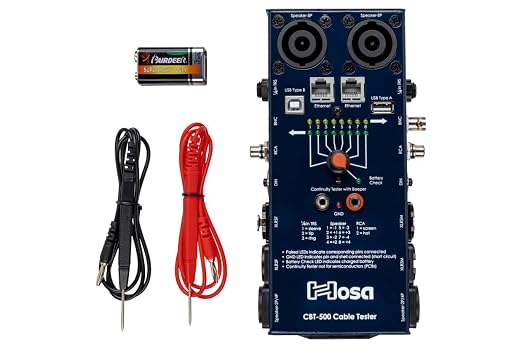 Hosa CBT-500 Audio Cable Tester by HosaHome