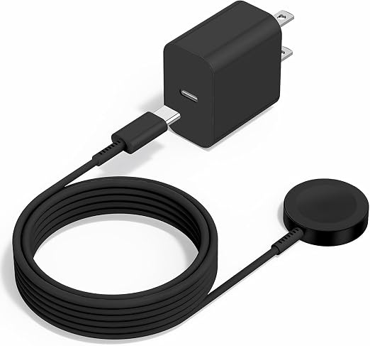Upgraded Apple Watch Charger, Magnetic Fast Charger, USB C Charger Block Plug by Gyusity