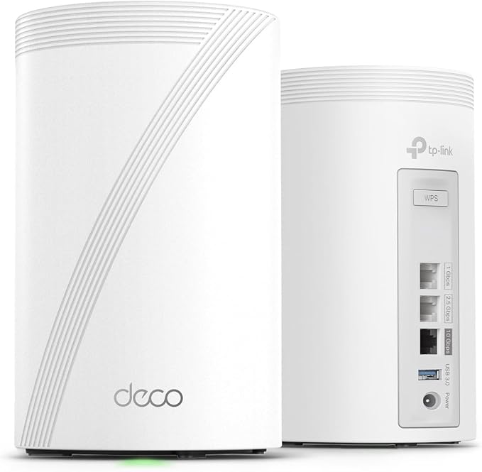 TP-Link Deco 7 Pro BE14000 Tri-Band Wi-Fi 7 Whole Home Mesh System | 8-Stream by TP-Link