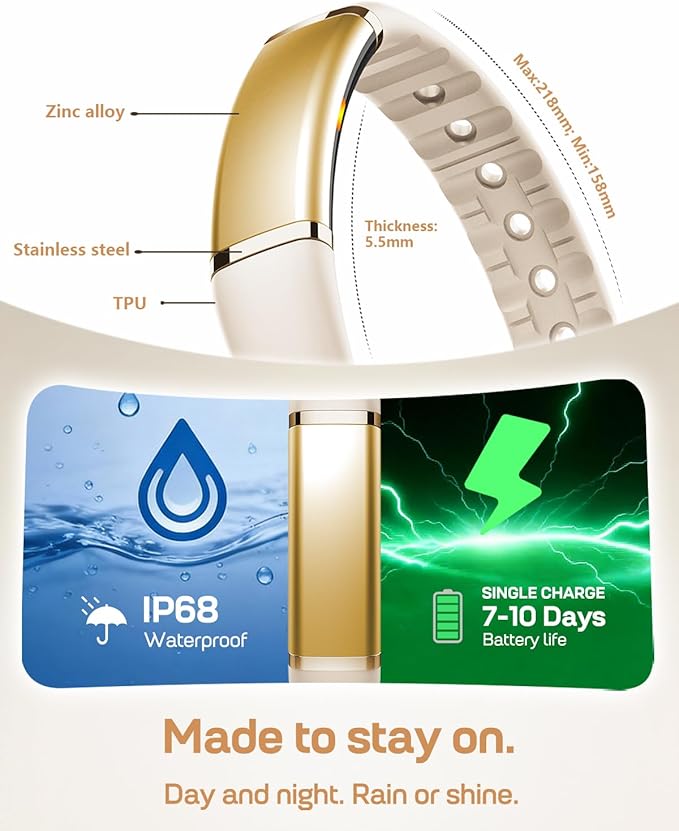 FITVII Screenless Fitness Tracker - Image 6
