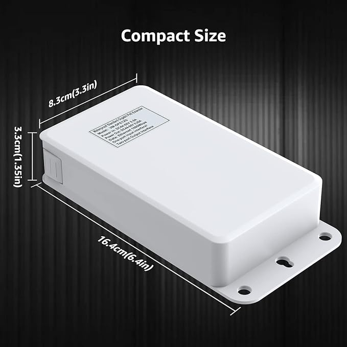 VIMIN 2-Port Outdoor PoE Gigabit Extender, 1 in 2 Out PoE Repeater - Image 4