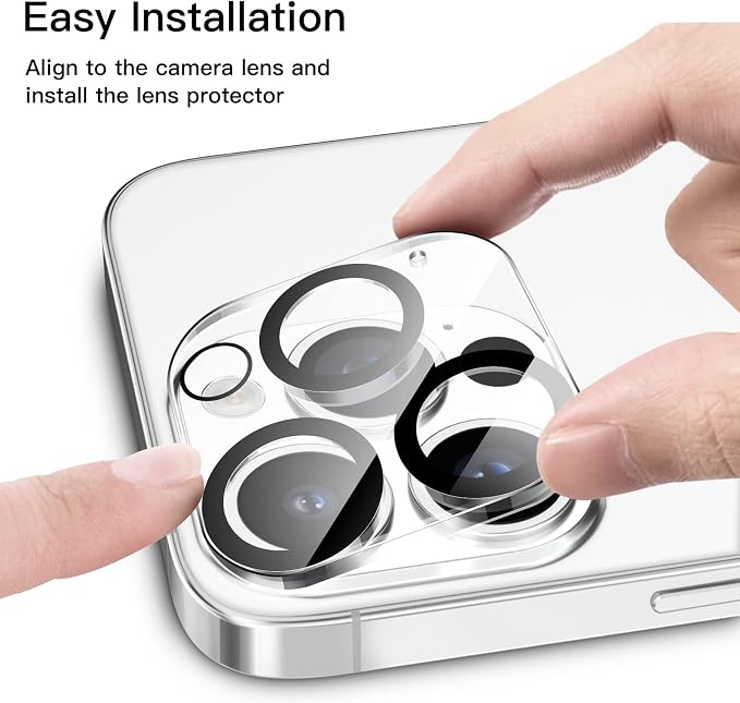 JETech Camera Lens Protector for iPhone 14 Pro 6.1-Inch and iPhone 14 Pro Max - Image 4