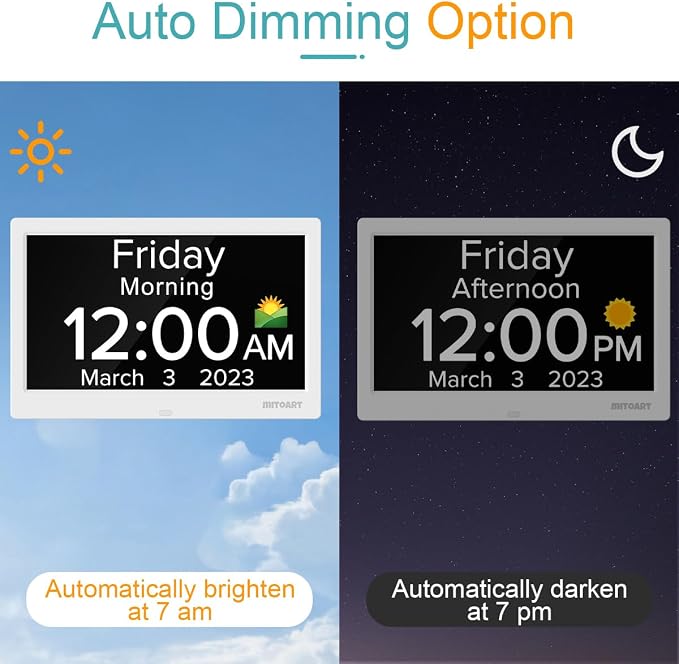 10.1 Inch Digital Alarm Clock - Image 2