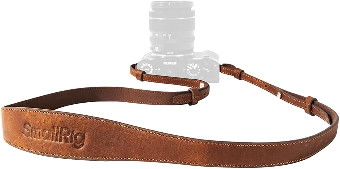 SMALLRIG Universal Leather Camera Neck Shoulder Strap by SmallRig